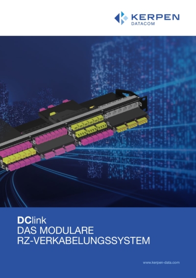 DClink - das modulare RZ-Verkabelungssystem