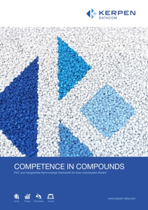 Titelseite: Broschüre - Competence in Compounds