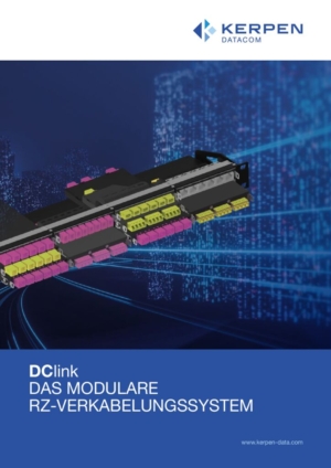 Titelseite: DCLINK - Das Modulare RZ-Verkabelungssystem