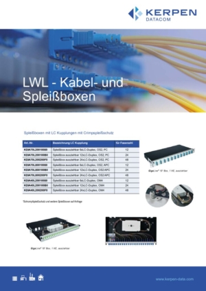 Titelseite: LWL Kabel- und Spleißboxen DE_web