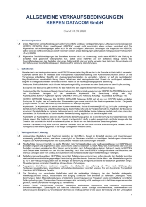 Titelseite: KERPEN-DATACOM-GMBH-AGB-Stand-2026-09-01_DE-1